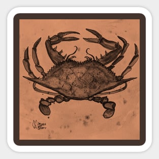 Maryland Crab Sticker